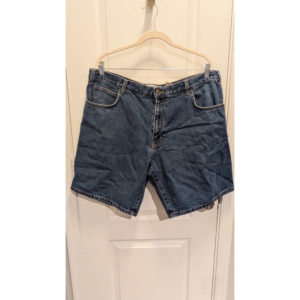 Vintage Faded Glory Men's Blue Jean Shorts Jorts‎ 40 Medium Wash